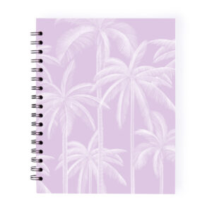 cuaderno hojas punteadas oliva (copia)